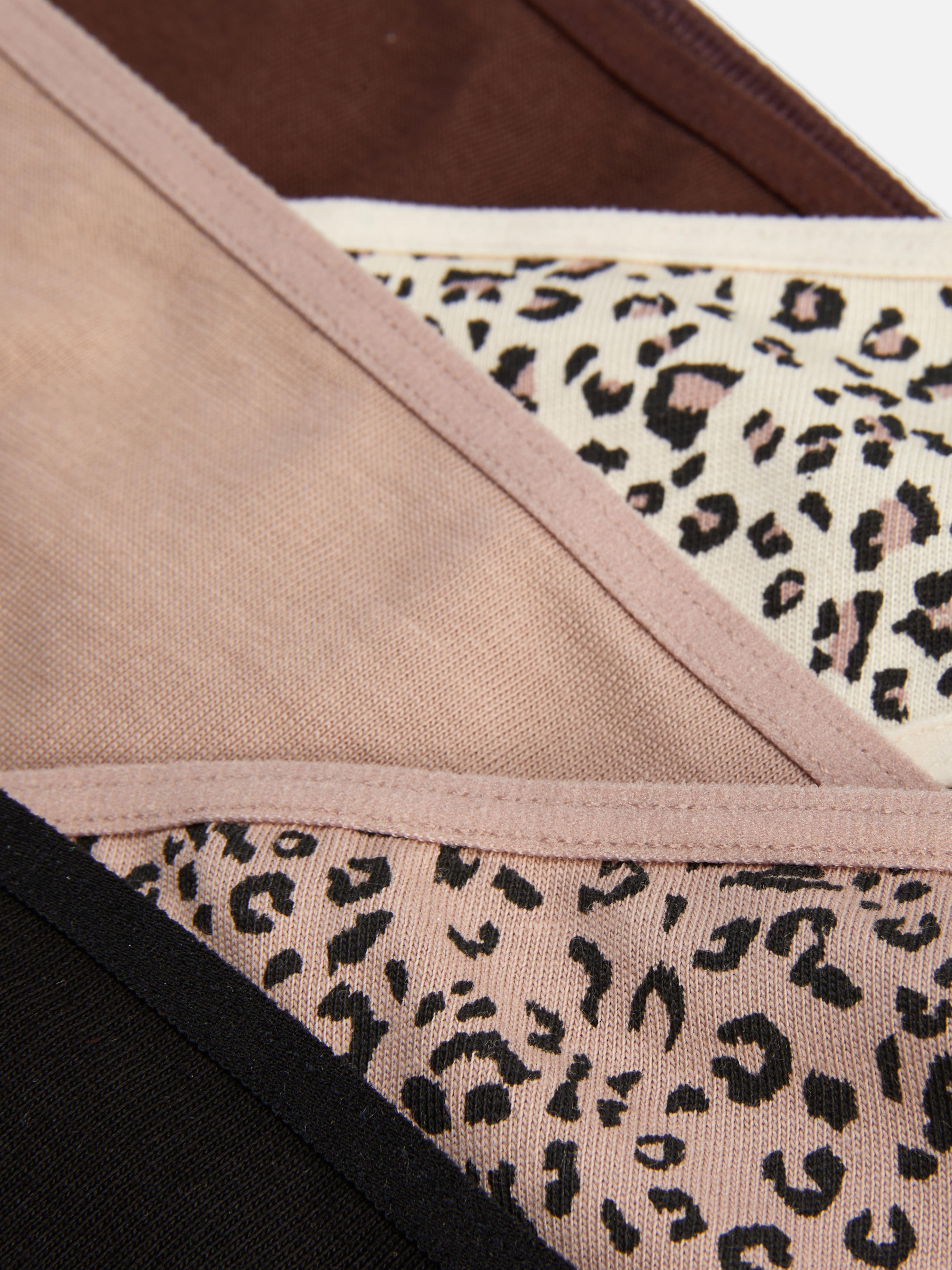 Mini-slips à motifs variés, lot de 5. Avec leurs blocs de couleur et leurs imprimés amusants, ce lot de mini-slips est un indispensable du quotidien.