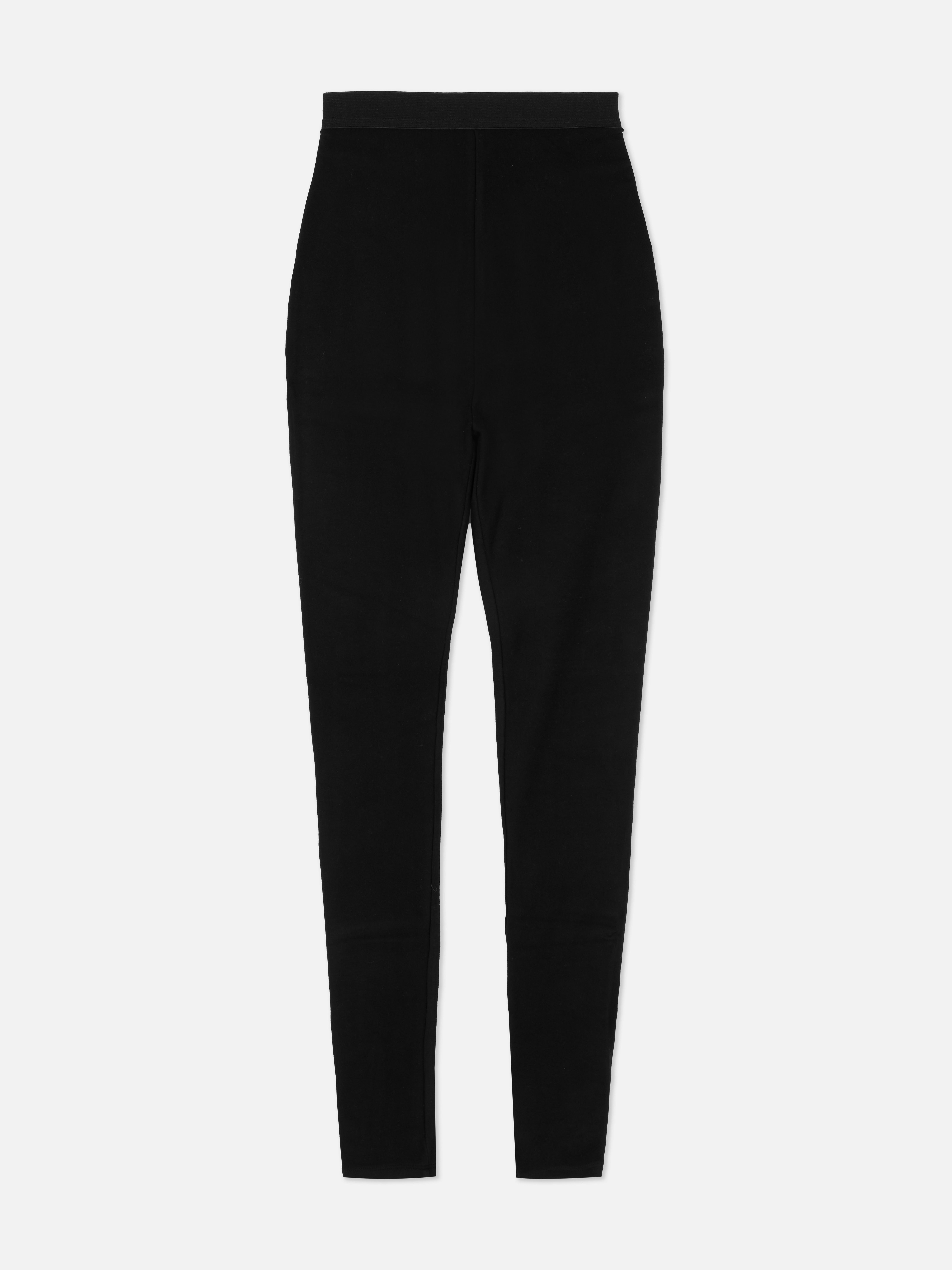 Thermofleece-Leggings. Hochgeschnittene Fleece-Leggings mit figurbetonter Silhouette.