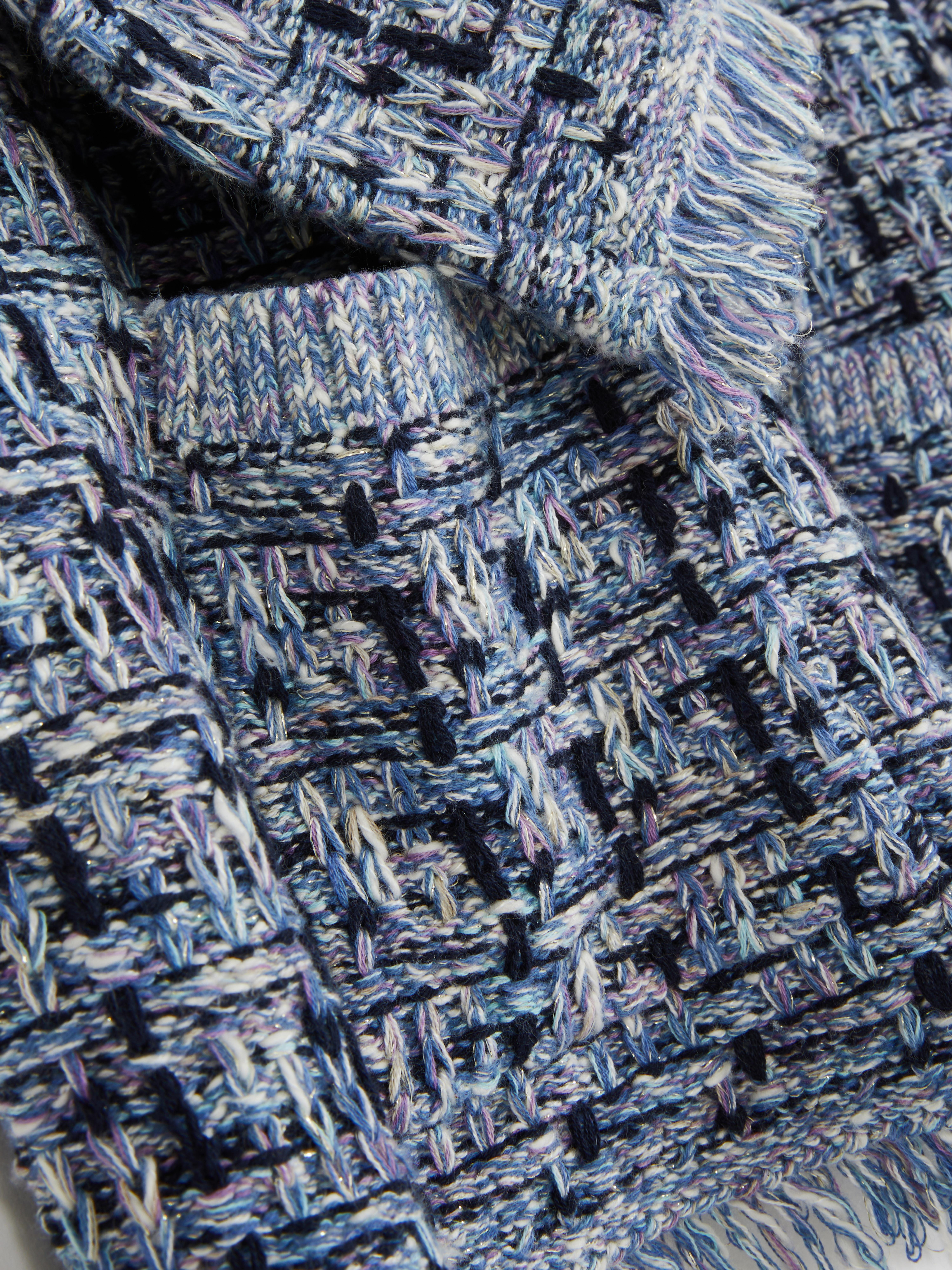 Skinnende tweed-cardigan Hold det elegant med denne trendy tweed-cardiganen
