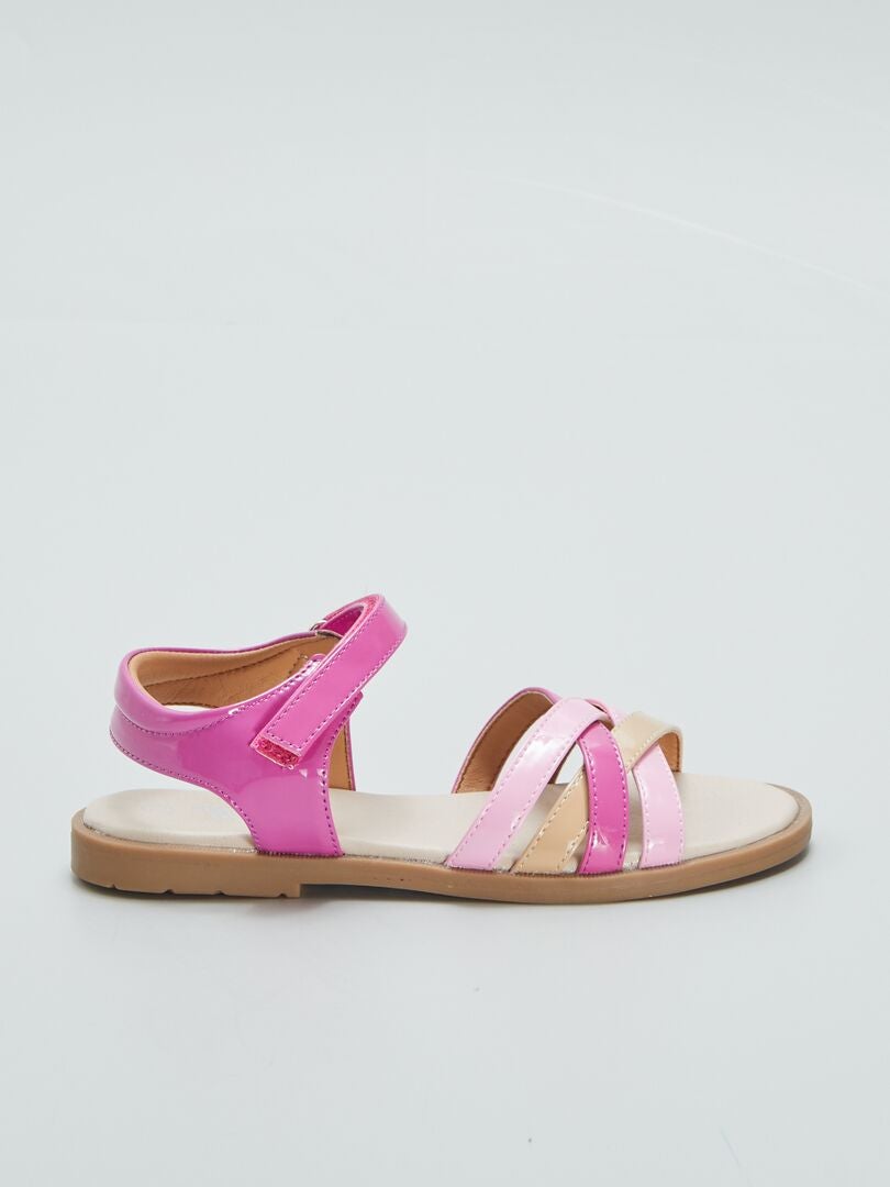 Lage sandalen - ROZE