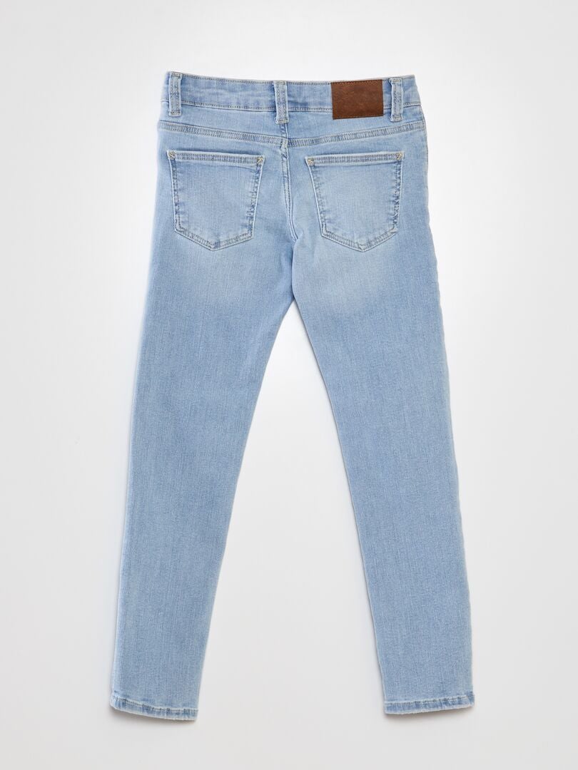 Calça jeans skinny - AZUL
