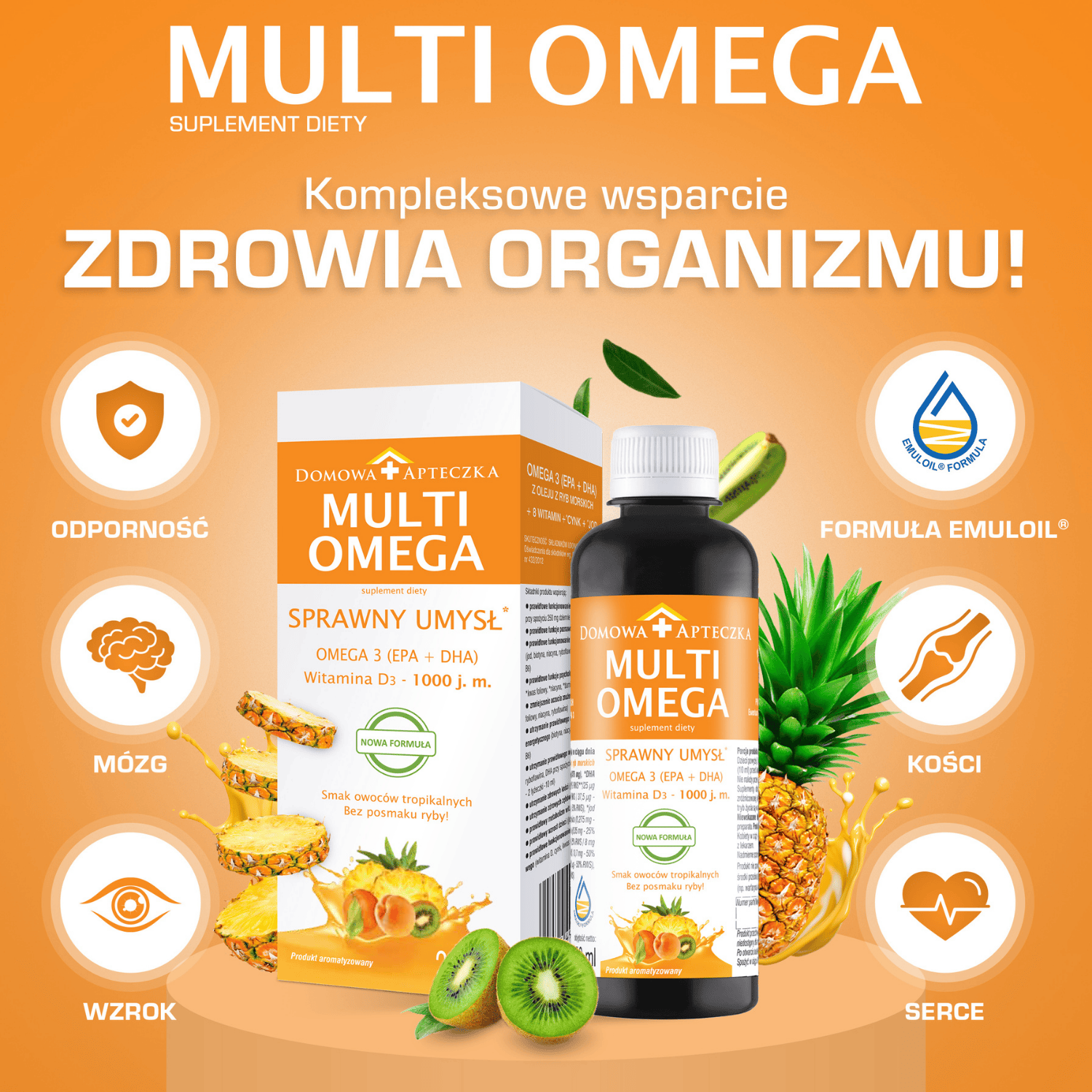 Multiomega Home -ensiapupakkaus