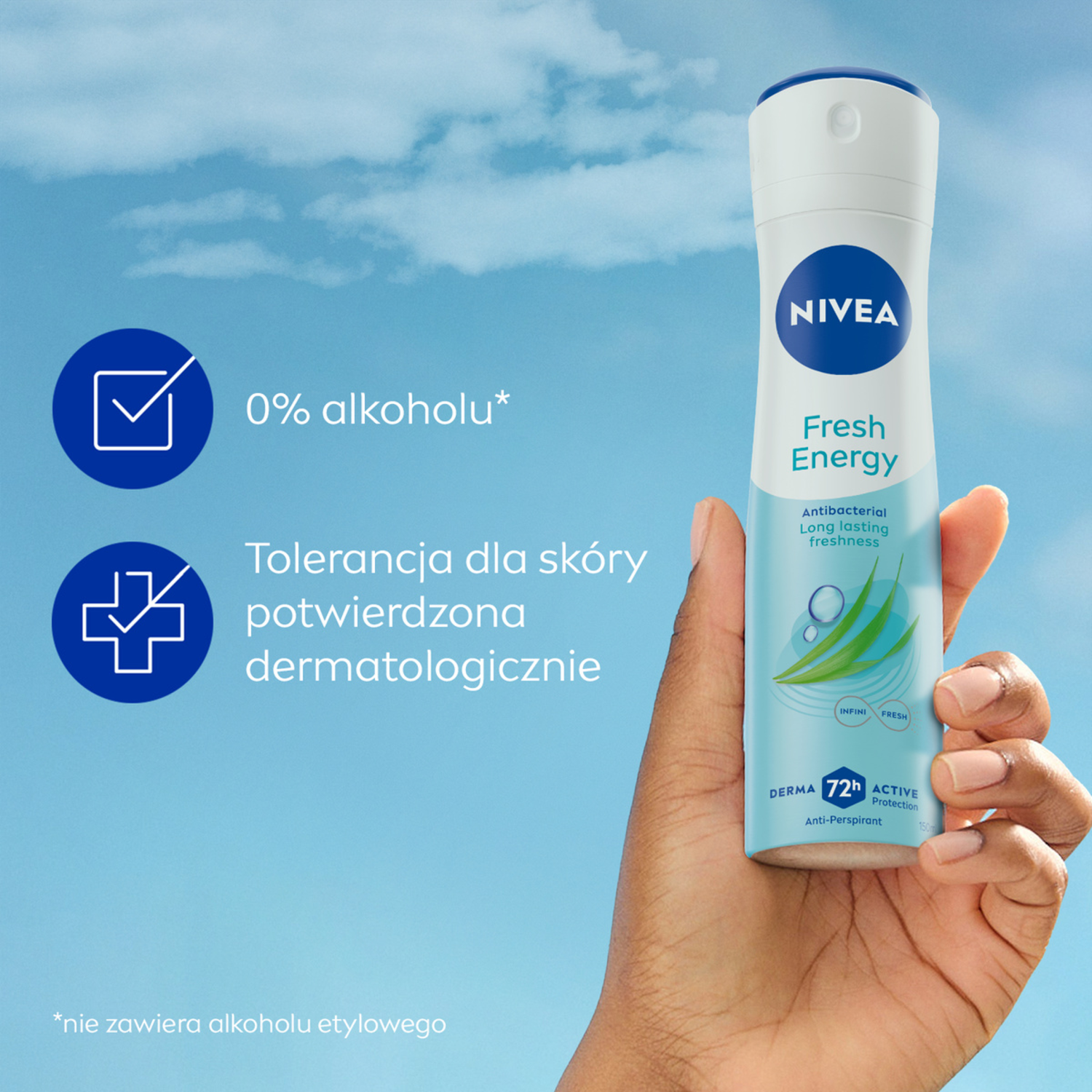 Nivea Antiperspirantspray för kvinnor 150ml Fresh Energy