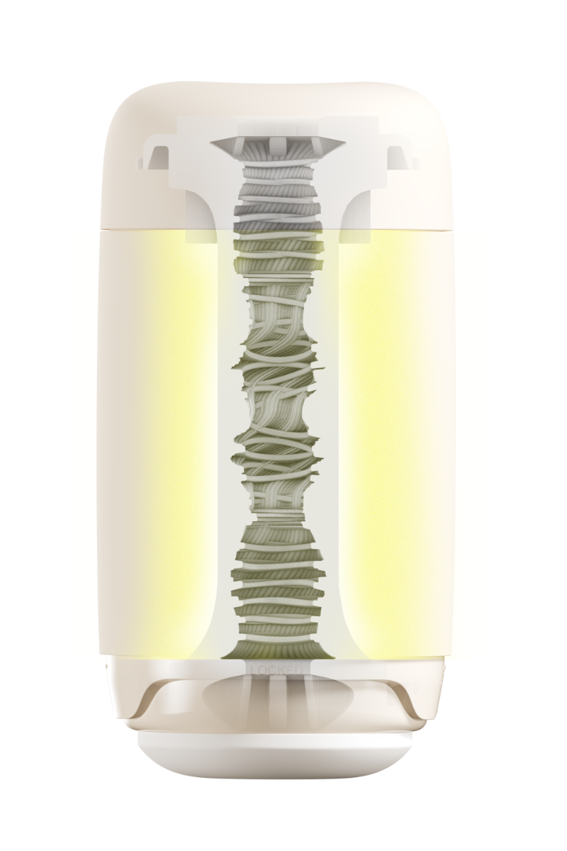 Tenga Puffy Custard Yellow