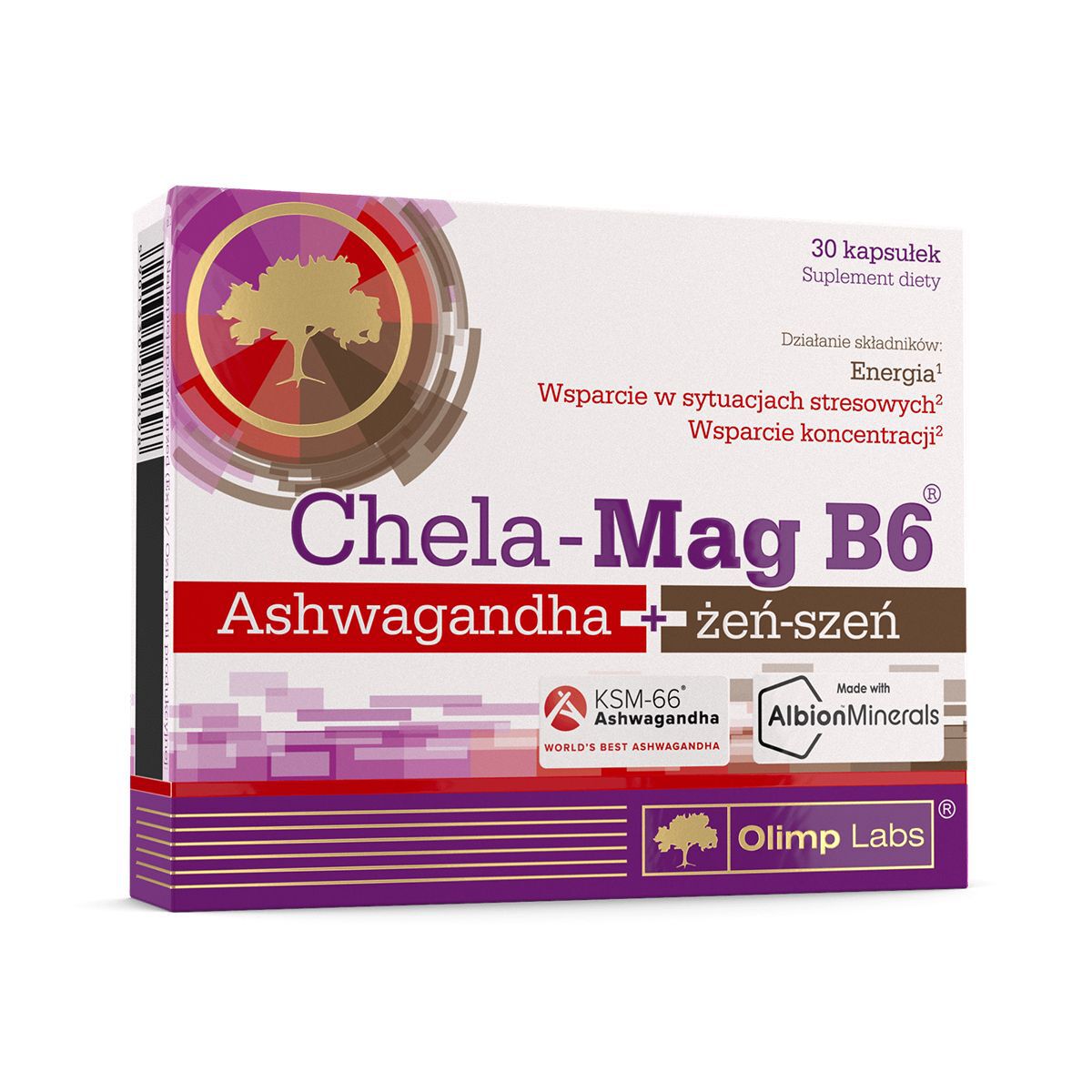 Chela-Mag B6 Ashwagandha + Ginseng