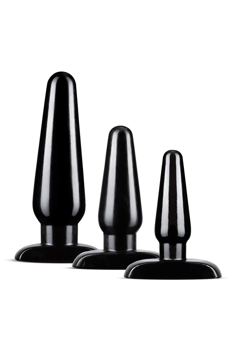 Blush Anal Adventure Basic Plugg Kit Svart