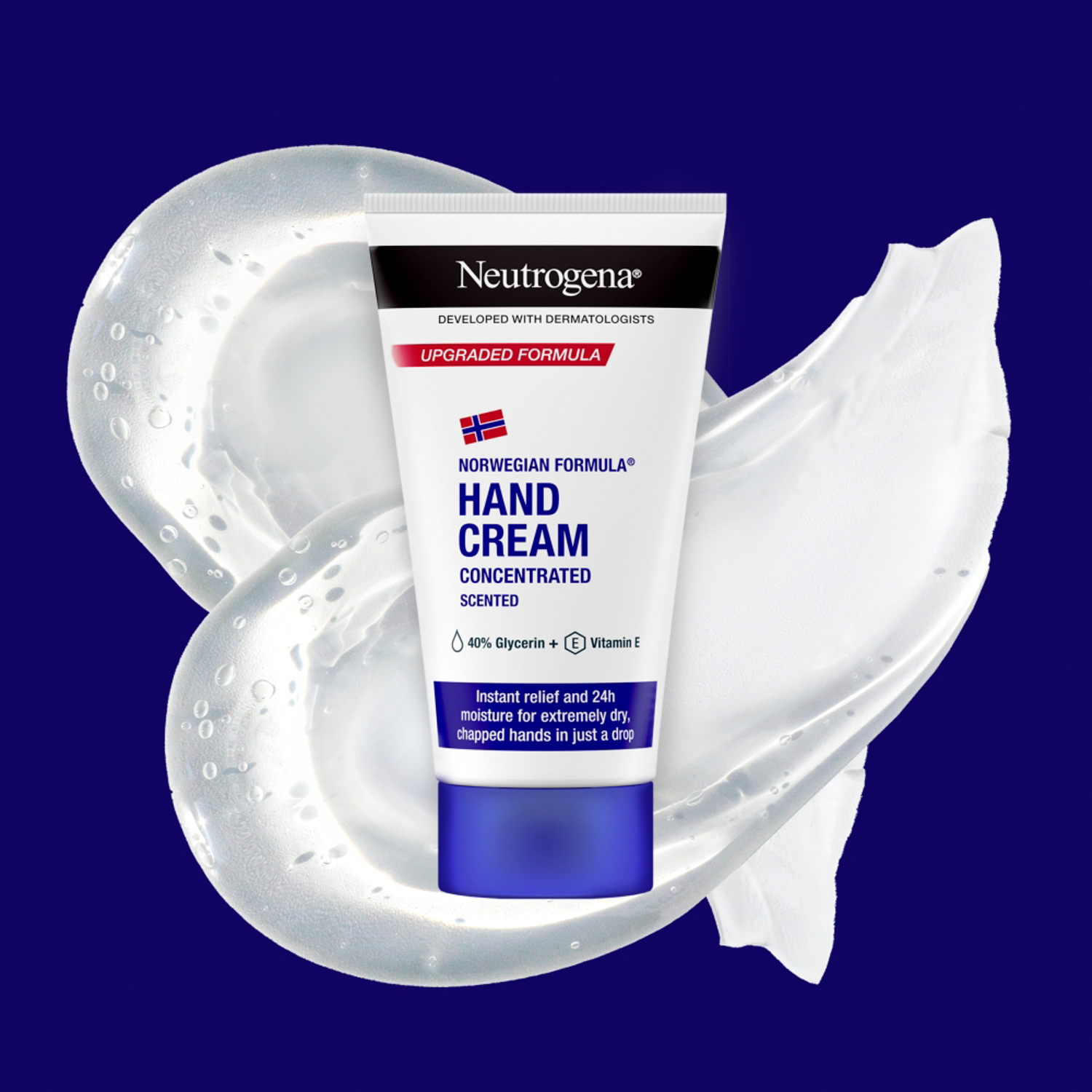 Crème pour les mains Neutrogena 75 ml, formule norvégienne