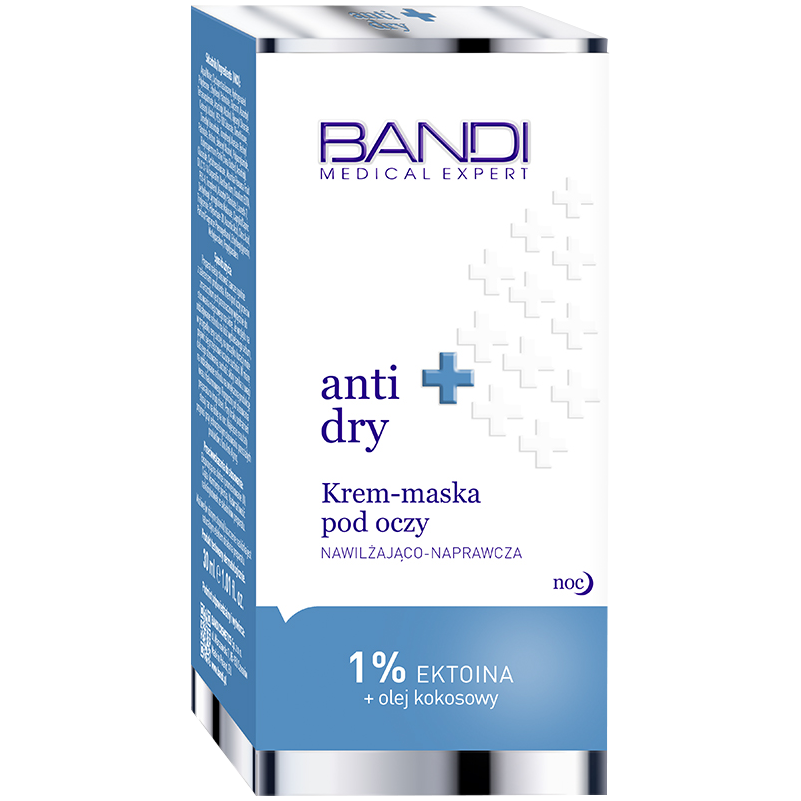 Bandi Mască-Cremă Hidratantă și Reparatoare pentru Conturul Ochilor 30ml Anti-Uscare