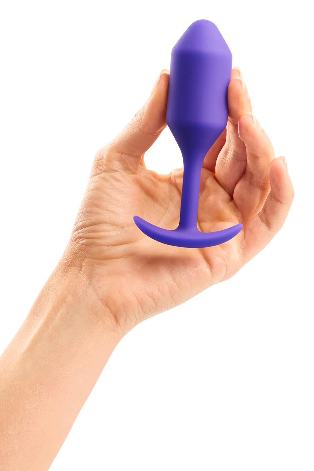 B-Vibe Snug Plug 2 ljubičasti