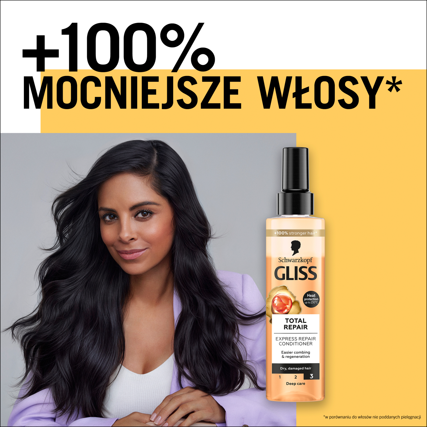Gliss Kur Hårbalsam 200ml Total Repair