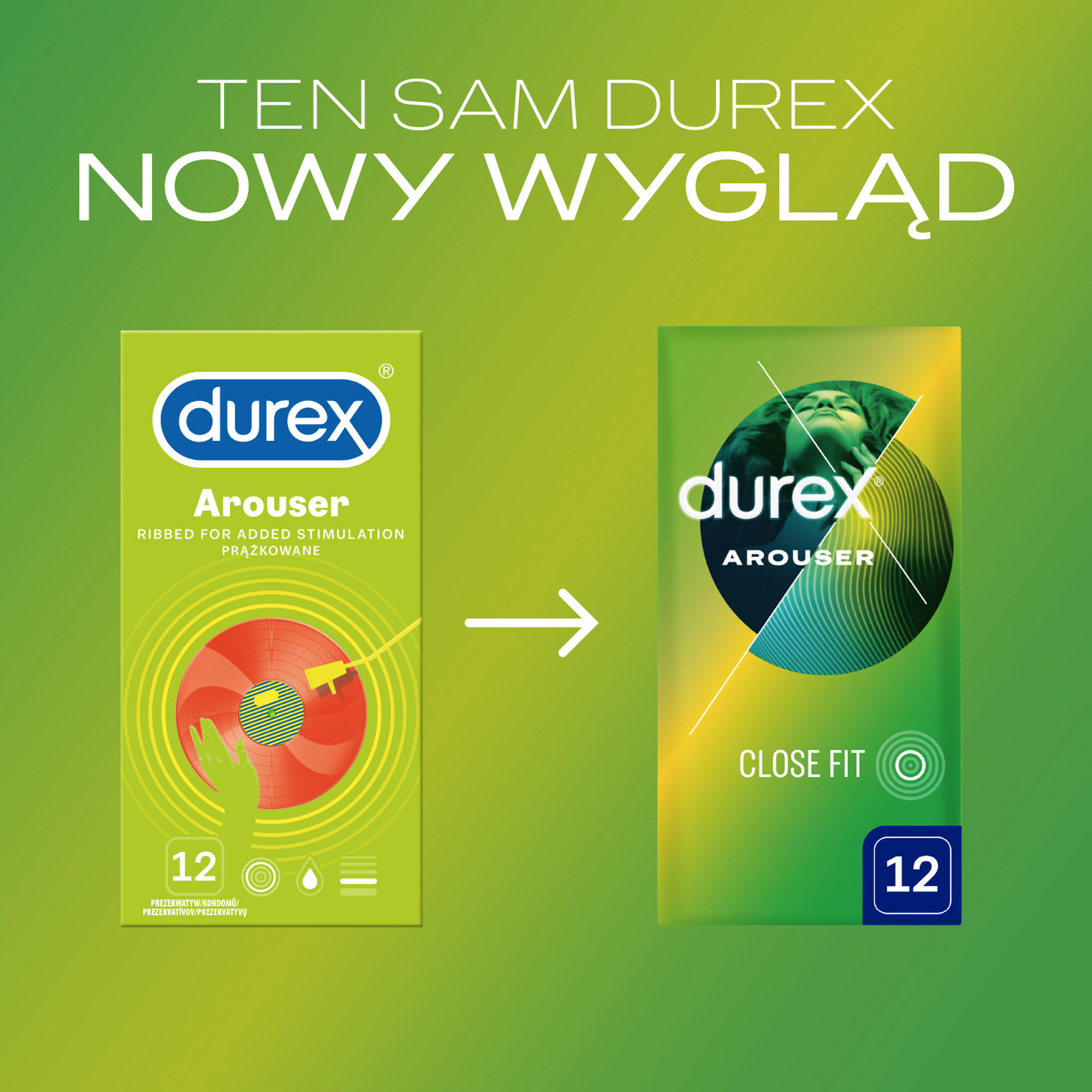 Durex prezervatīvi 12 gab. uzbudinātājs