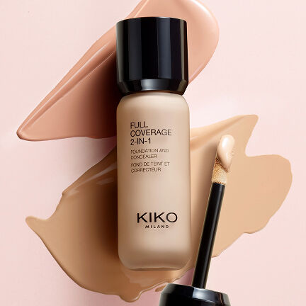 Kiko Milano pilna pārklājuma 2-in-1 tonālais krēms un korektors
