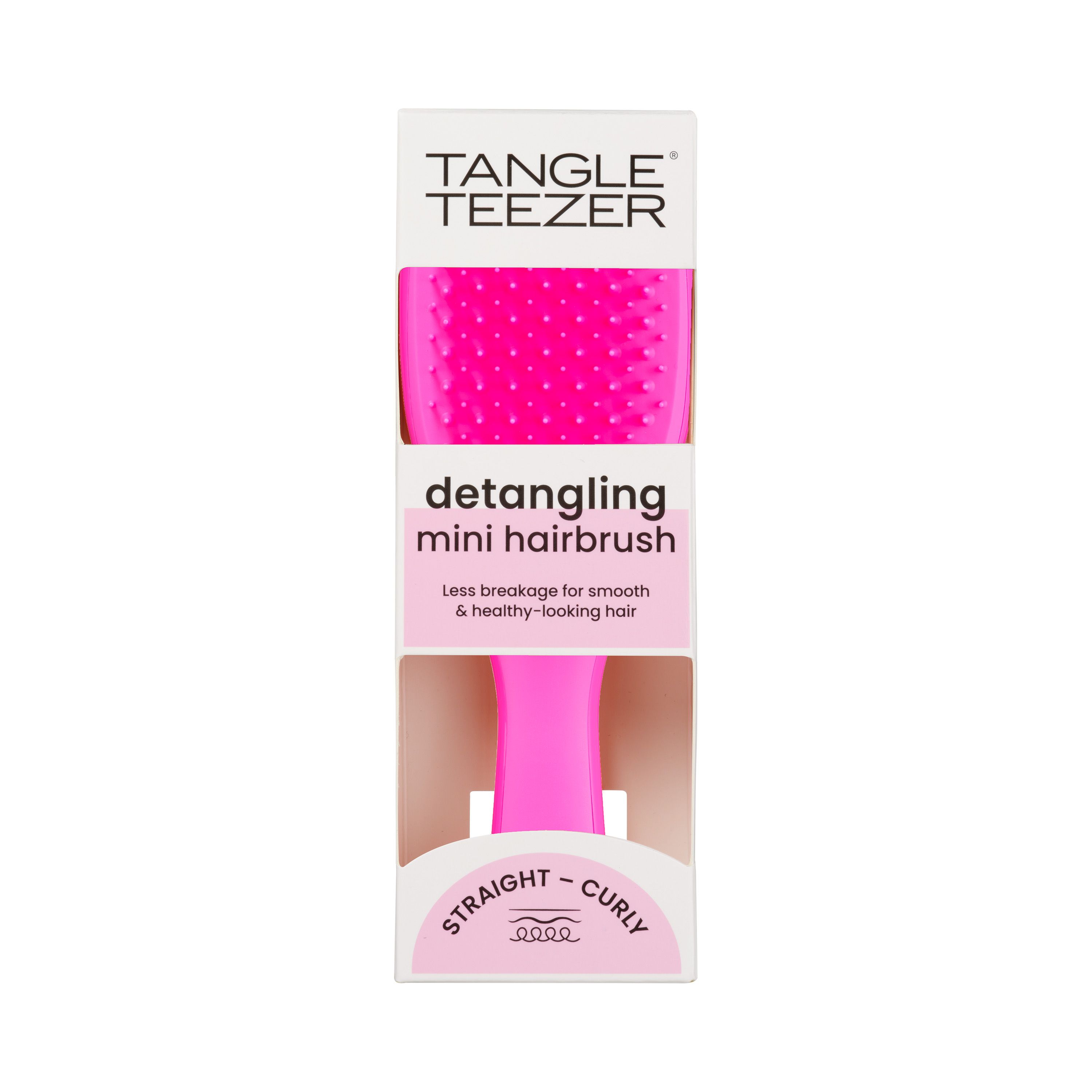 Mini Ultimate Detangler plaukų šukos ir šepečiai