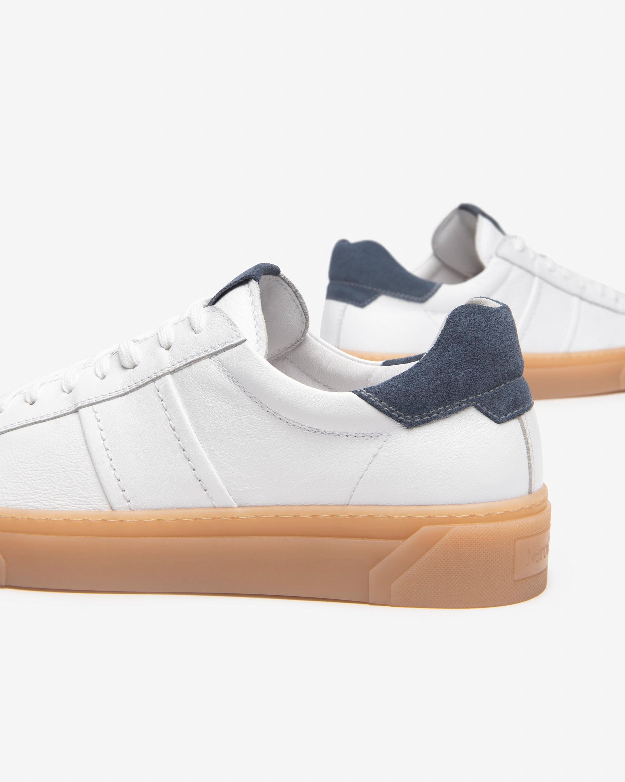 Herren-Sneaker aus Leder und Wildleder