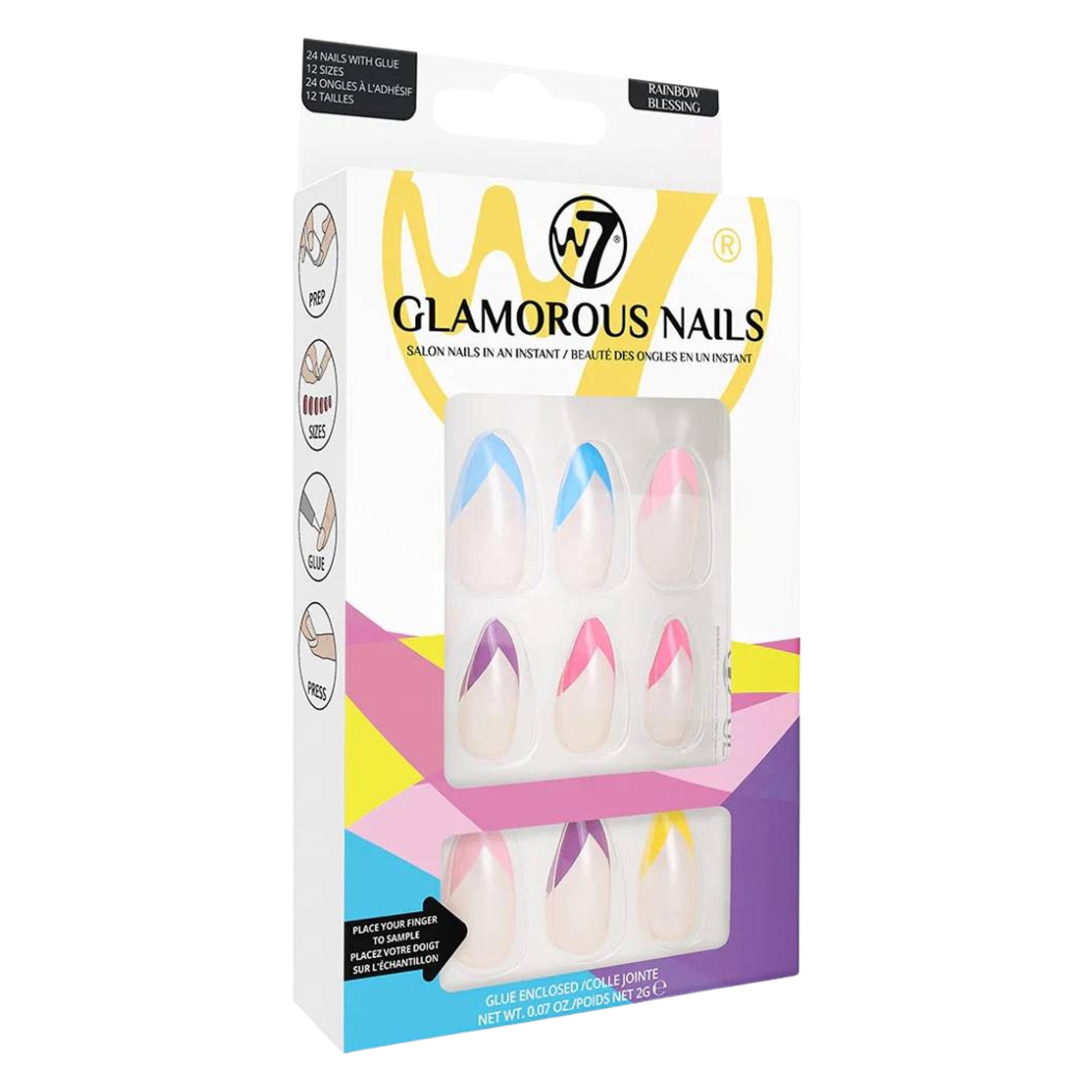 W7 Glamurozni nokti