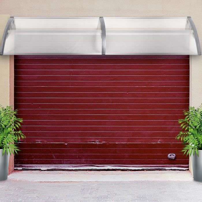 Toldo parasol Aufun de 200x100 cm para puerta de entrada - Protección UV