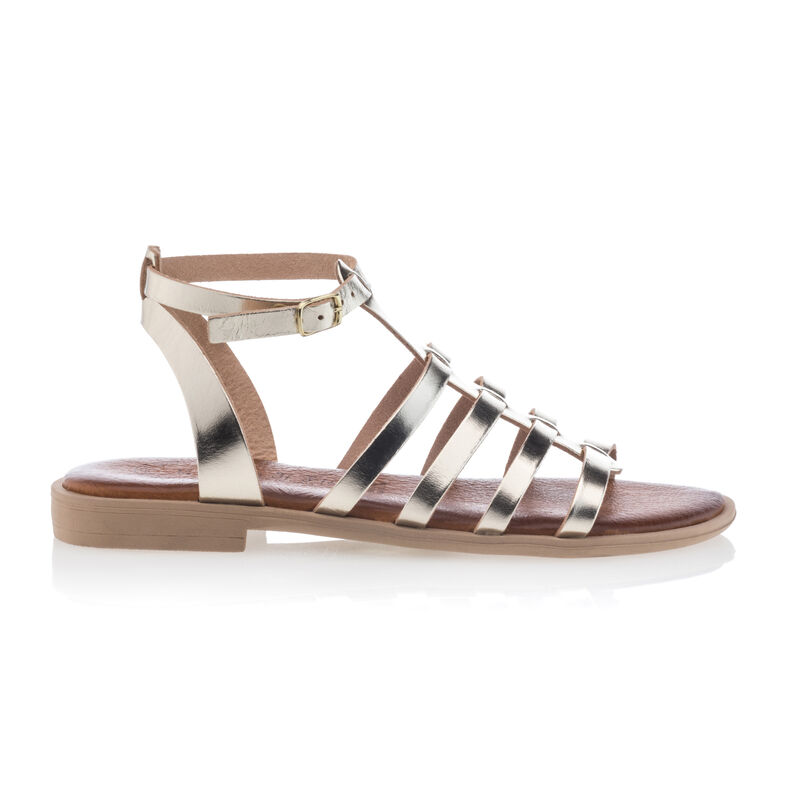 Sandalias amarillas para mujer / Zapatos de punta abierta