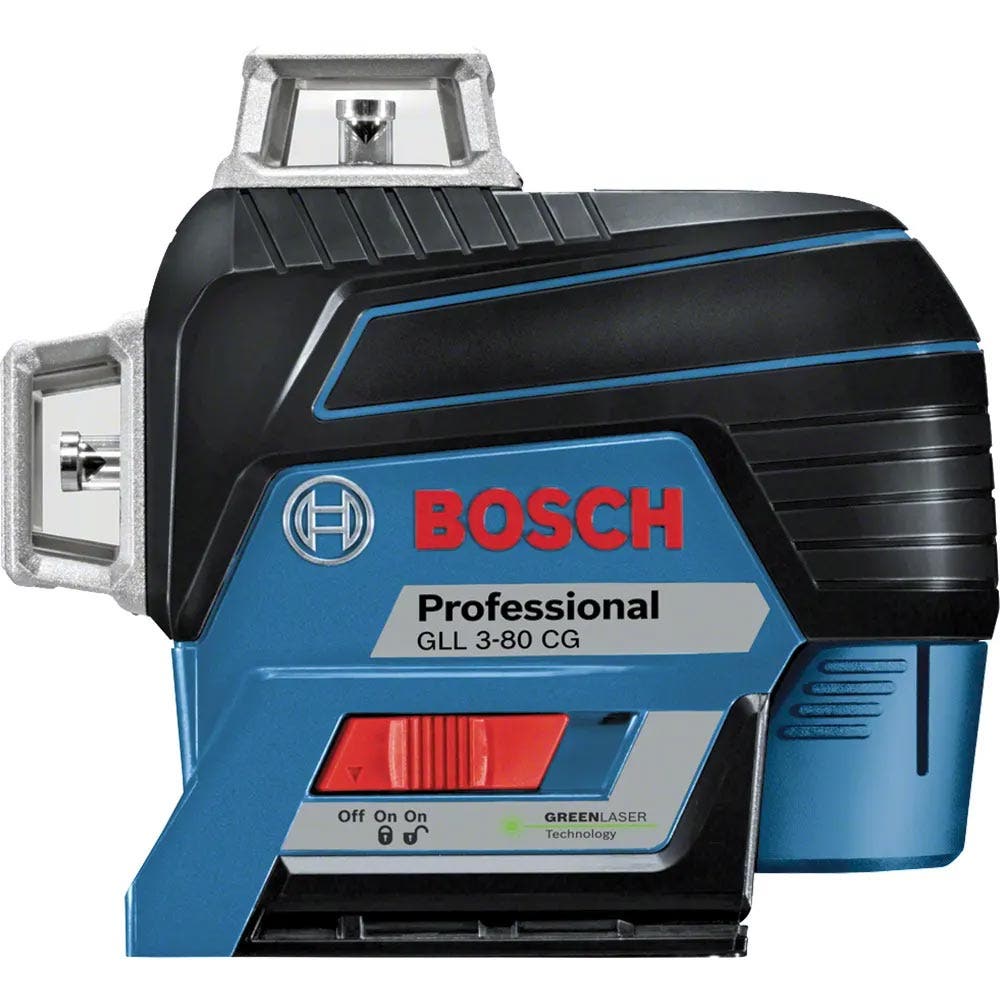 BOSCH 12V 3 x 360° Multi-Linien-Laser-Nivelliergerät-Set, Grün 06159940R1