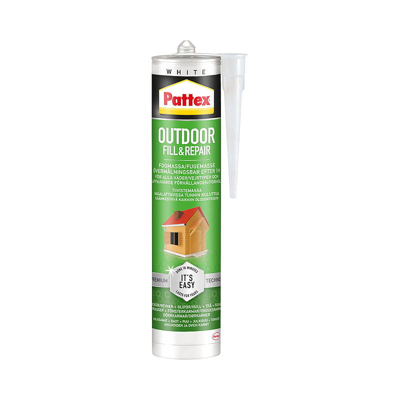 Sigillante Pattex 280 ml per esterni, bianco, Pattex