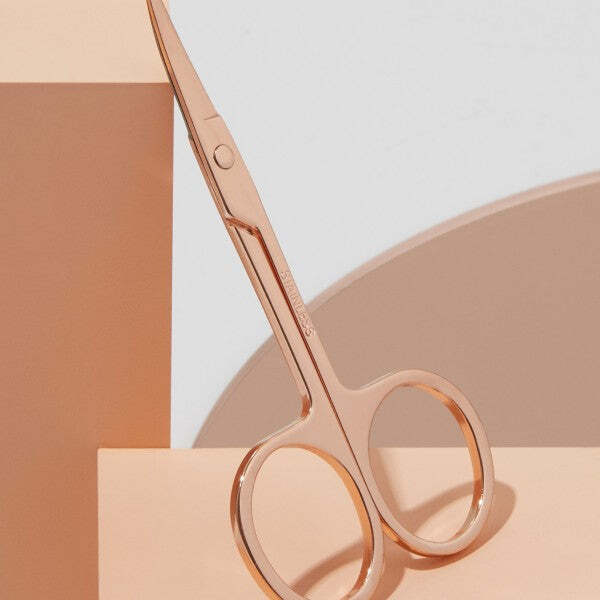 Lola's Lashes Rose Gold szemöldök- és szempillavágó olló