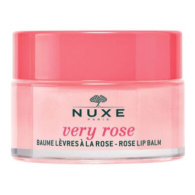 Nuxe Very Rose -huulirasva ravitseva huulirasva kuiville ja erittäin kuiville huulille 15 g