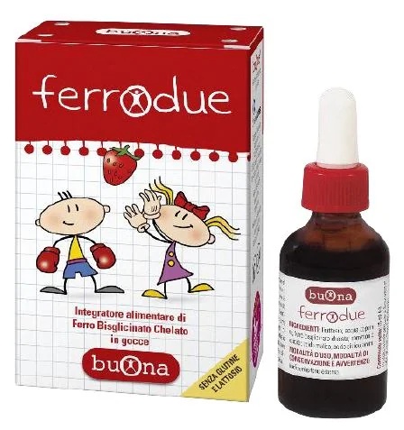 GOOD Ferrodue Voedingssupplement Druppels 15 ml IJzer