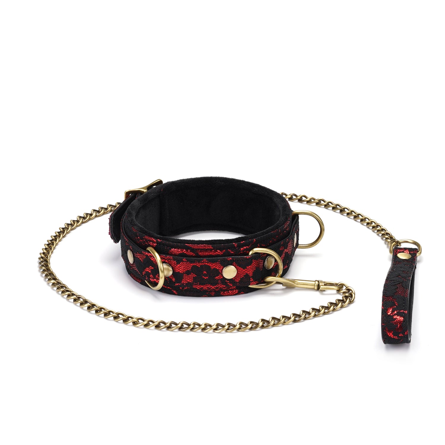 Liebe Seele Victorian Have Blonde og Velvet Krave med snor