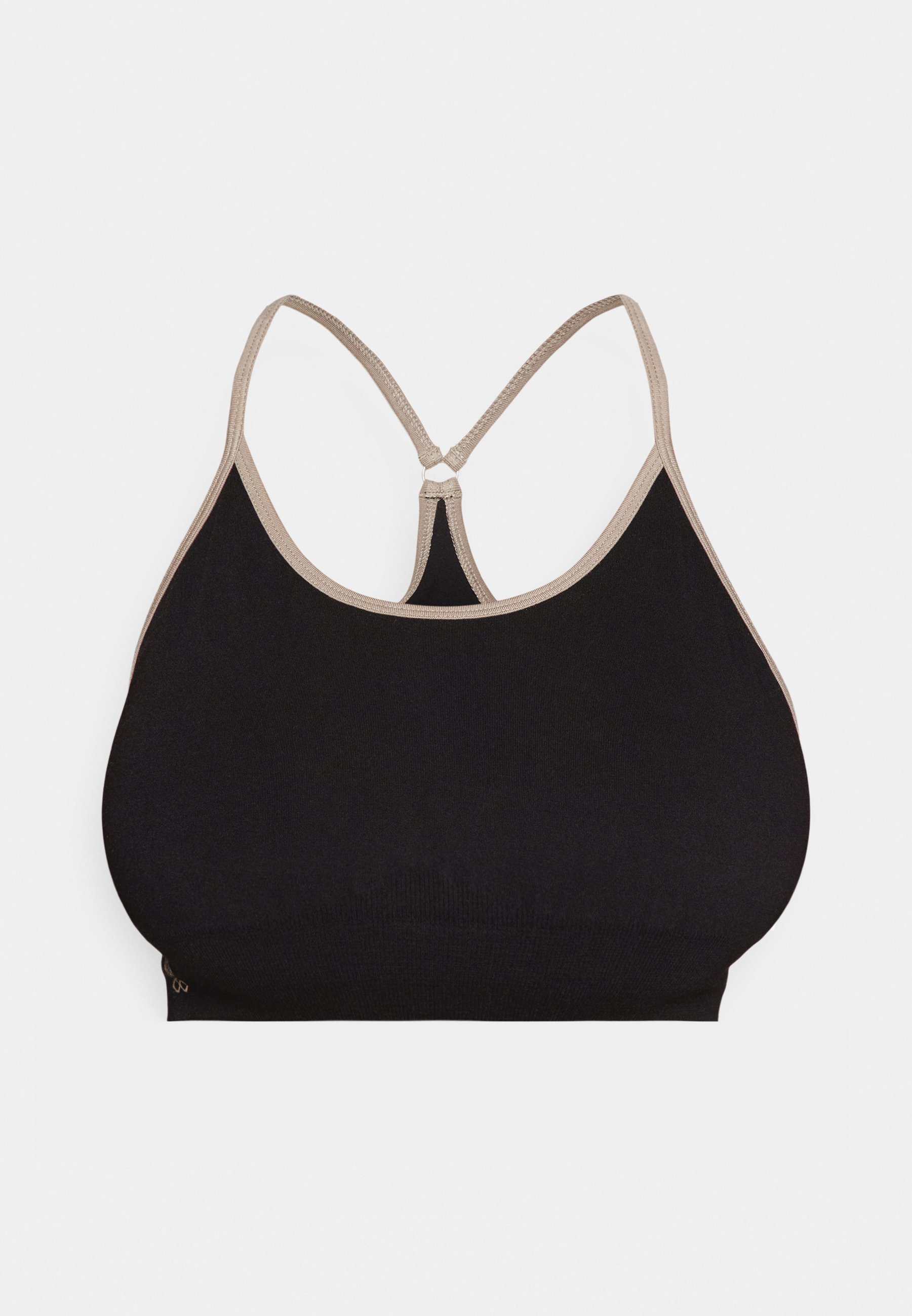 Soutien-gorge sans coutures Yogasearcher DHARMA - Soutien-gorge de sport à maintien léger - Noir