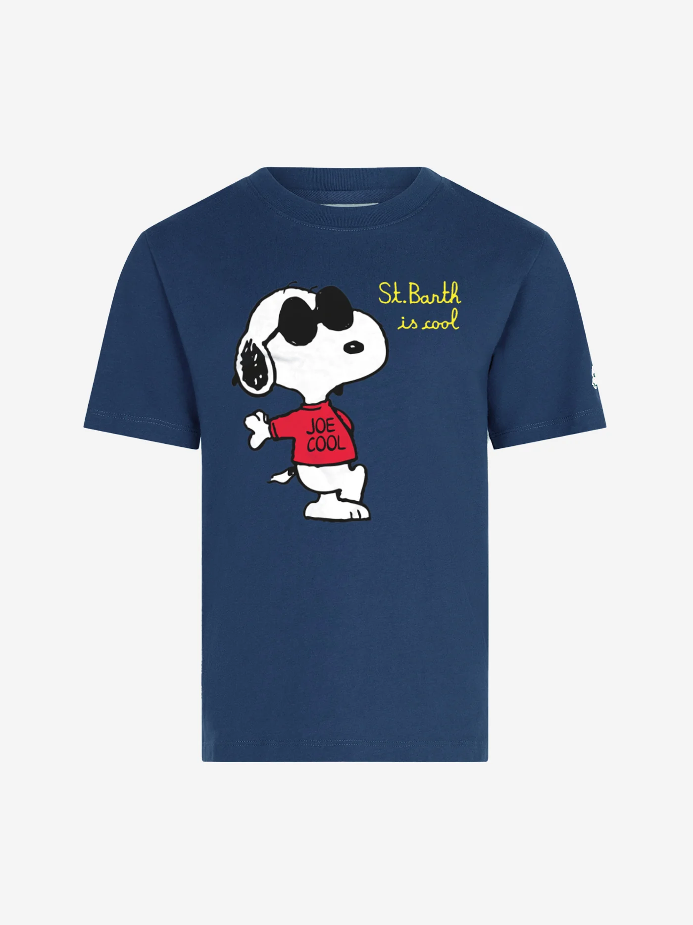 Marineblauwe Snoopy-print T-shirt voor jongens | SNOOPY - SPECIALE EDITIE