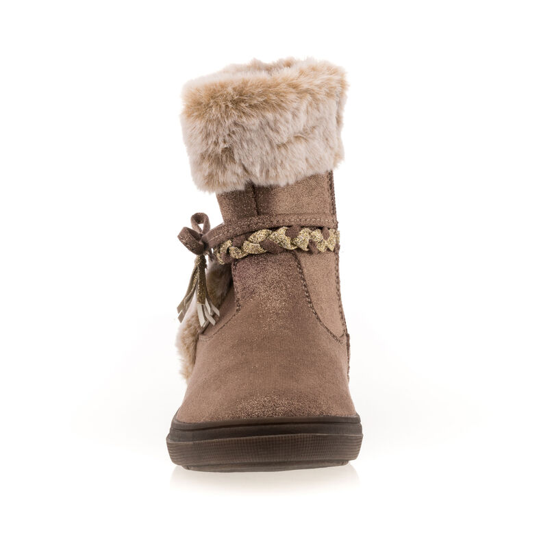 Botas/botines beige para niña