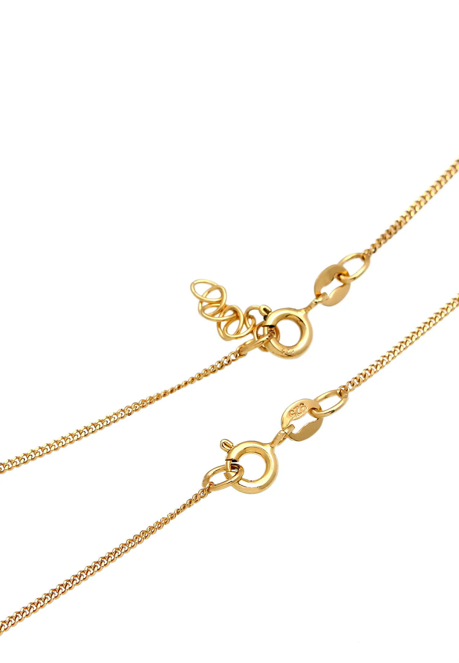 Elli Pendentif d'assiette pour dames Coeur découpé Mère Fille Amour en argent sterling 925
