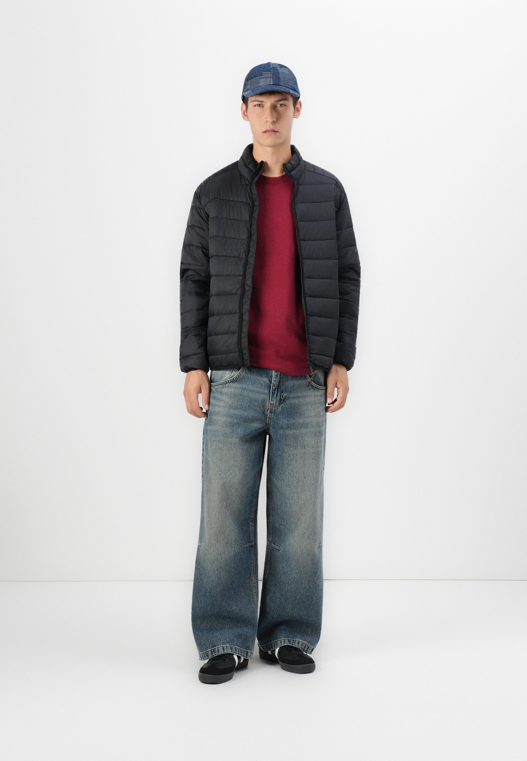 JJEBRADLEY LIGHT PUFFER COLLAR - Lett jakke - blackJack & Jones