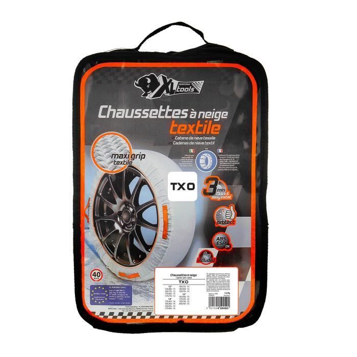 XL PERFORM TOOLS Chaussettes à Neige, Chaînes textiles TX0