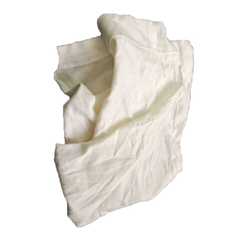 Trapos de limpieza industrial, balas de residuos textiles 100% algodón, trapos de camisetas blancas, trapos de limpieza marinos.
