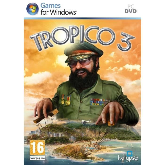 Tropico 3 Simulation Game - Kalypso Media - PC - Boxed - Military Strategy and Urban Building