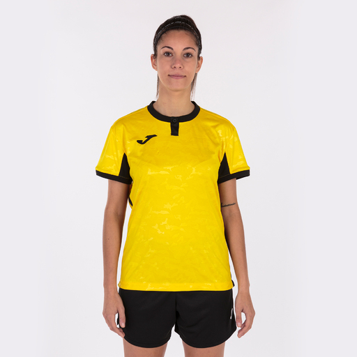 Camiseta Manga Corta Joma Toletum Ii Amarillo Negro
