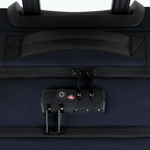 Cabaia Střední měkký kufr Reykjavik na 2 kolečkách, tmavě modrý