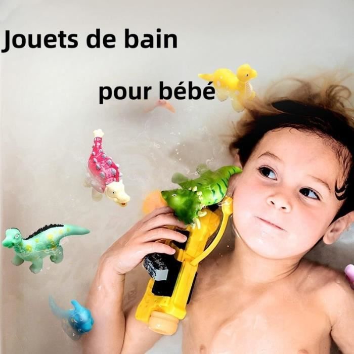 Dinosaur Bath Toys, Baby Bath Toys (12 PCS), Safe Dinosaur Picture Play Set Bath Toys