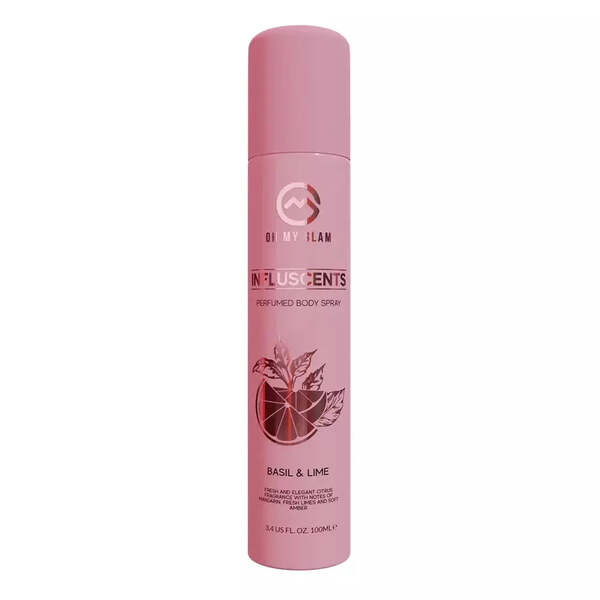 Oh My Glam Influscents Körperspray 100ml - Basilikum & Limette