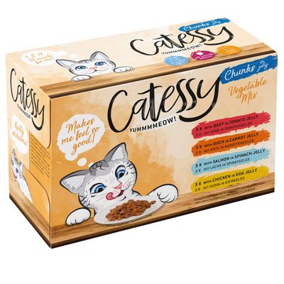 Pachet Economic Catessy Pouches 48 x 100g