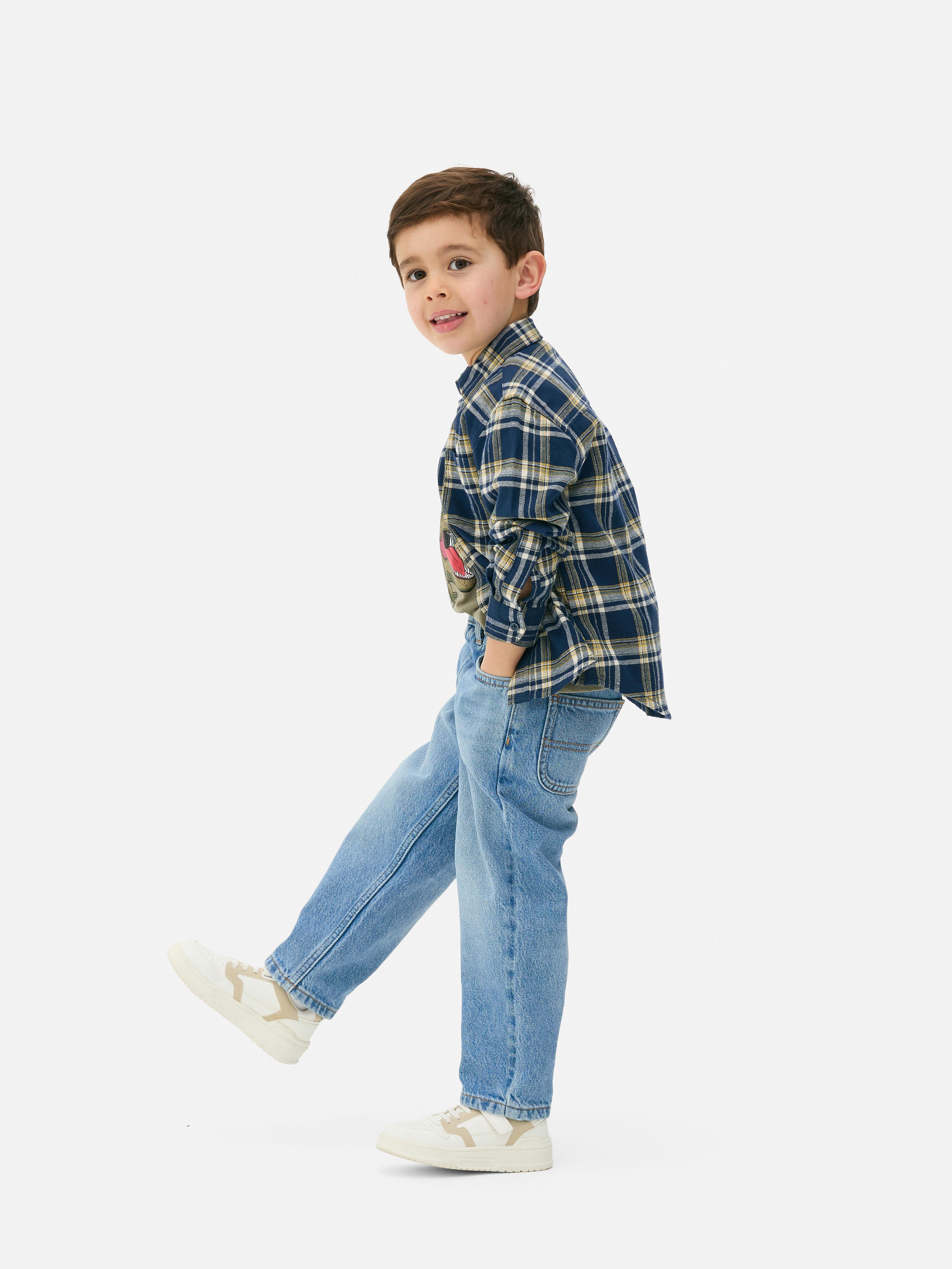 Blugi largi Păstrează-ți micuțul la modă cu acești blugi largi