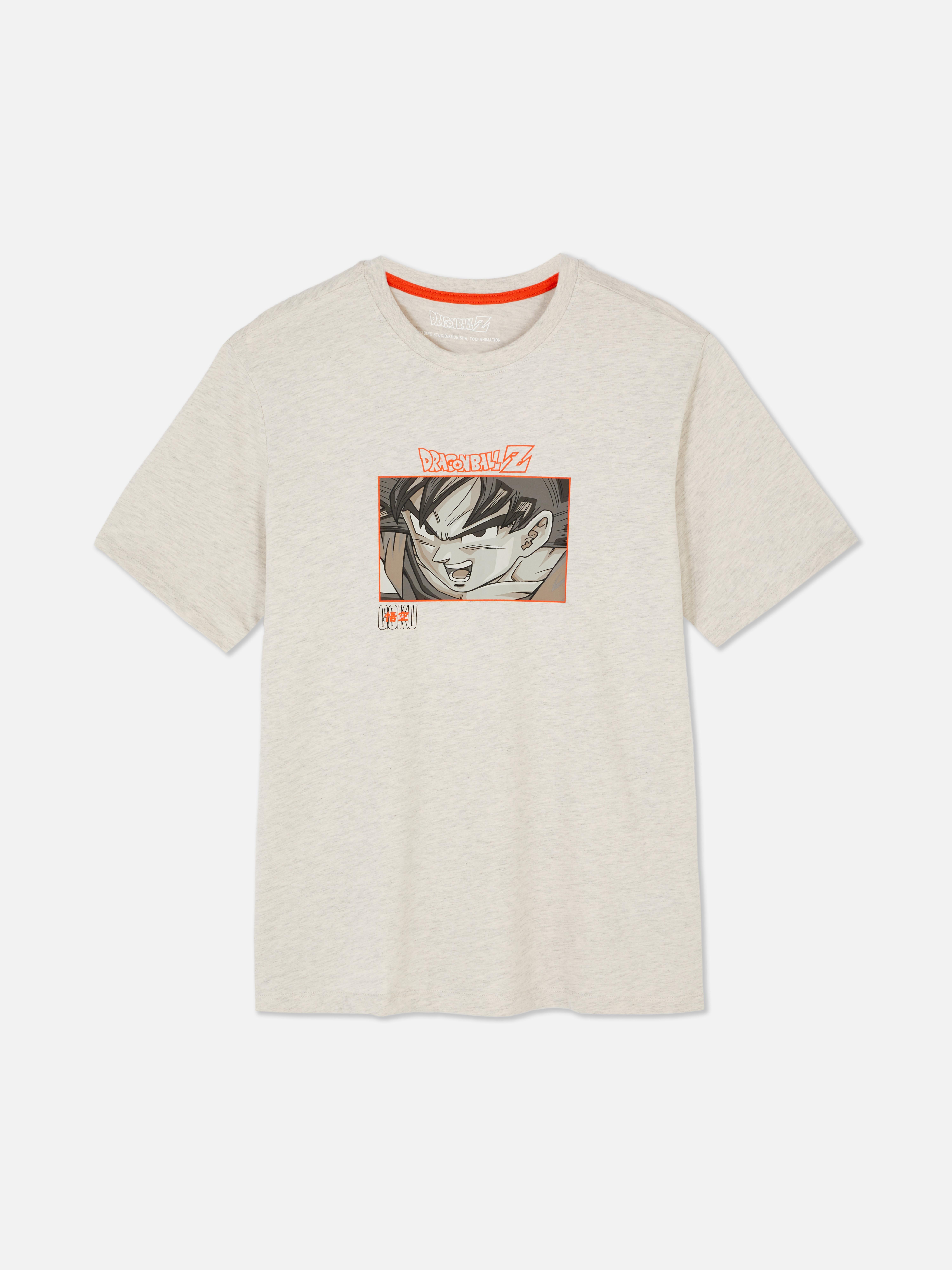 Tricou cu imprimeu Goku din Dragon Ball Z. Un tricou cu mânecă scurtă, cu o croială clasică și imprimeu Goku din Dragon Ball Z.