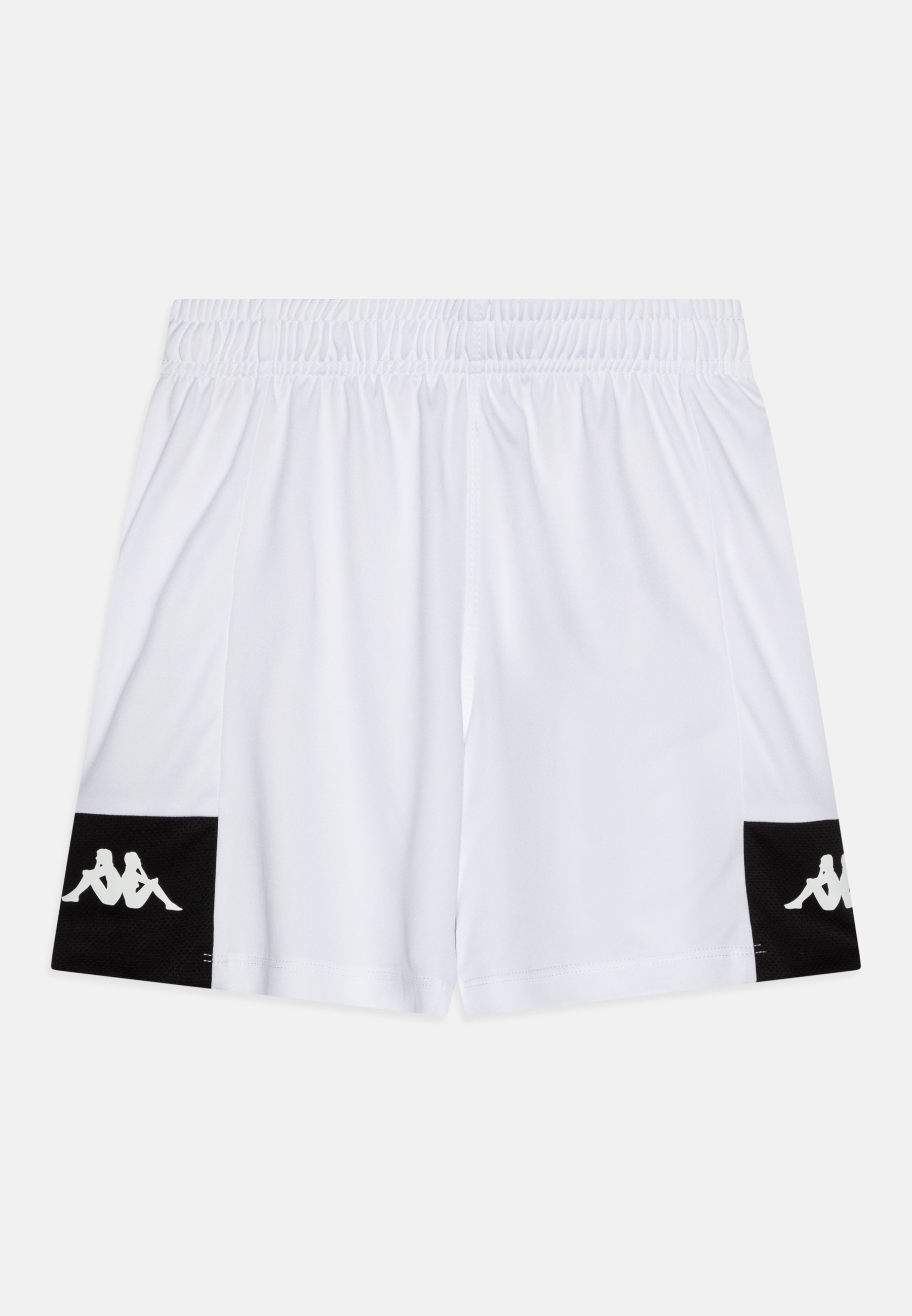 Short de sport Kappa unisexe - blanc/noir