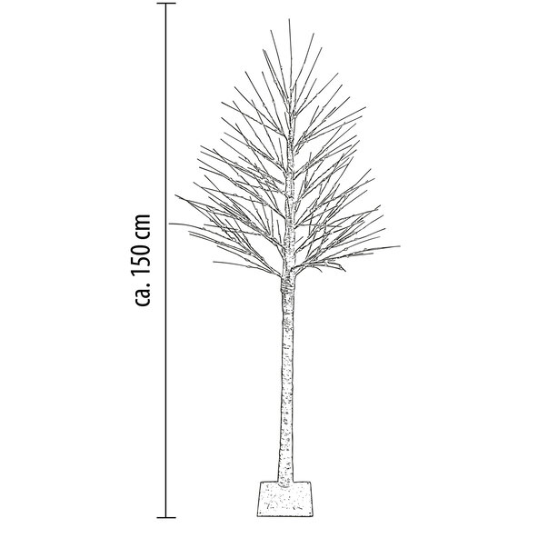 LED-lichtboom, wit