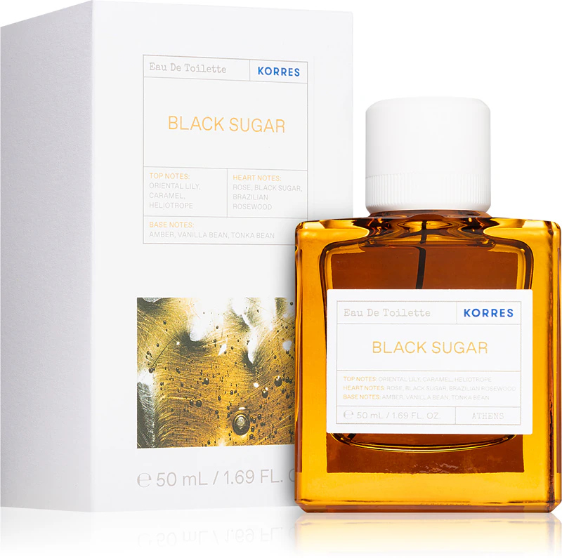 Korres Black Sugar Eau de Toilette para Mulheres
