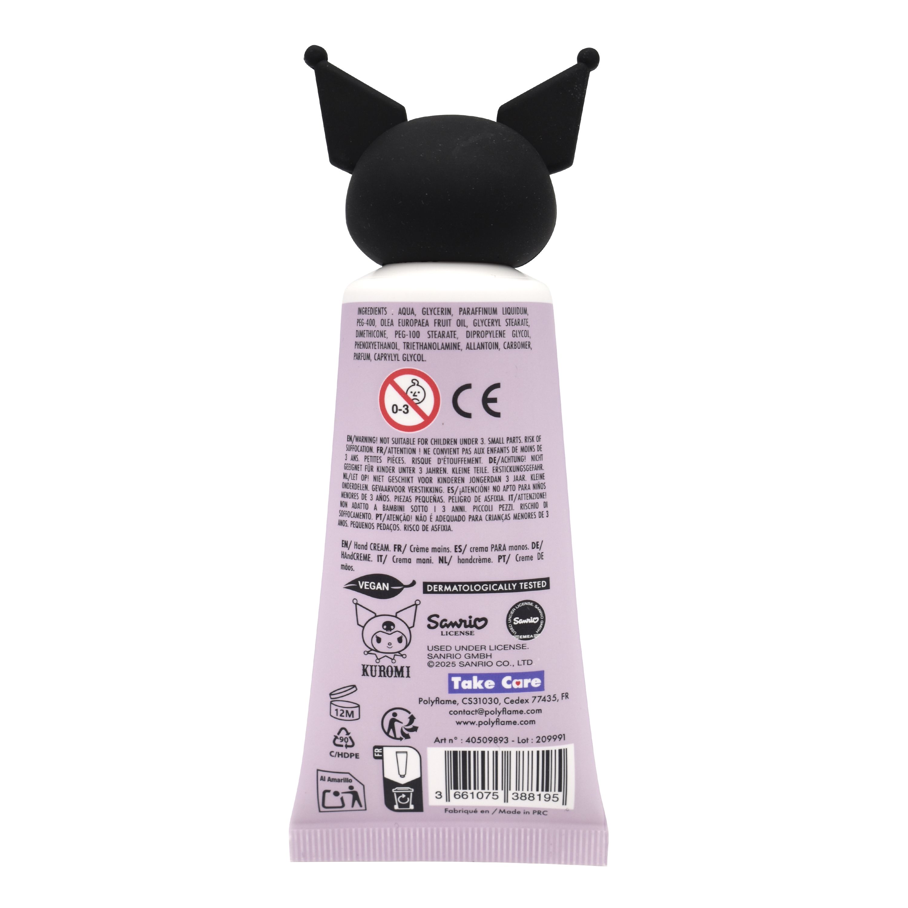 Intenzivna sladka krema za roke Hello Kitty Kuromi Kreme za roke