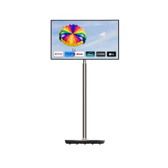 Televisor LED Thomson Go Plus 32UE5M45 de 81 cm, 4K Ultra HD, color dorado.
