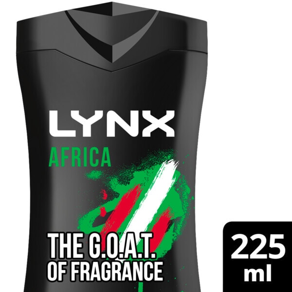 Bagnoschiuma Lynx Africa 225ml | Uomo | Superdrug