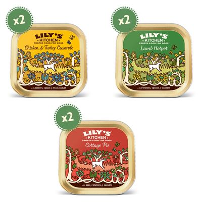 Πολυσυσκευασία δίσκων Lily's Kitchen Classic