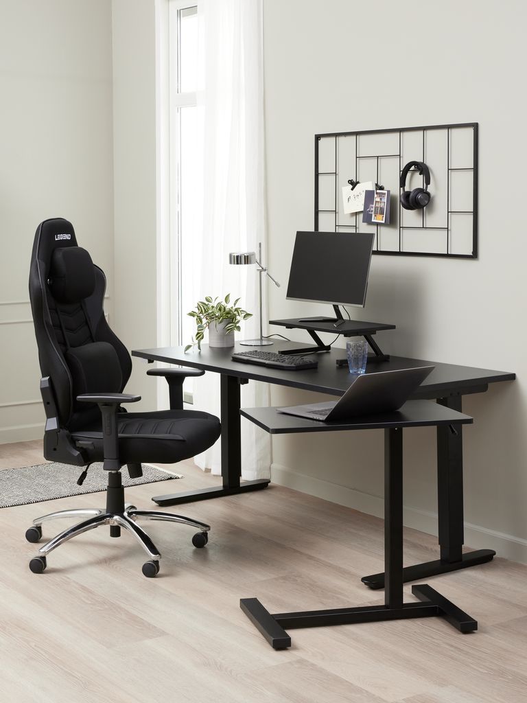 MELLERUP Fotel gamingowy MELLERUP XL crni